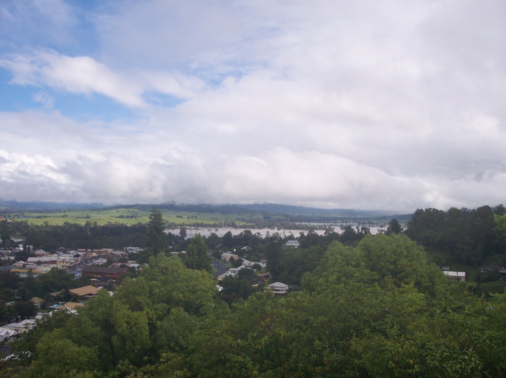 View North from the local lookout over Fawcetts plain