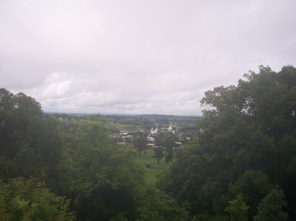 View from local lookout towards the south over Brown and Hurleys