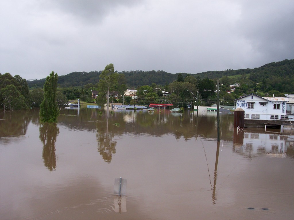 along McDougall St towards Servo's from end of bridge