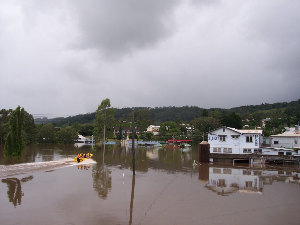 SES heading back to servo down-town area